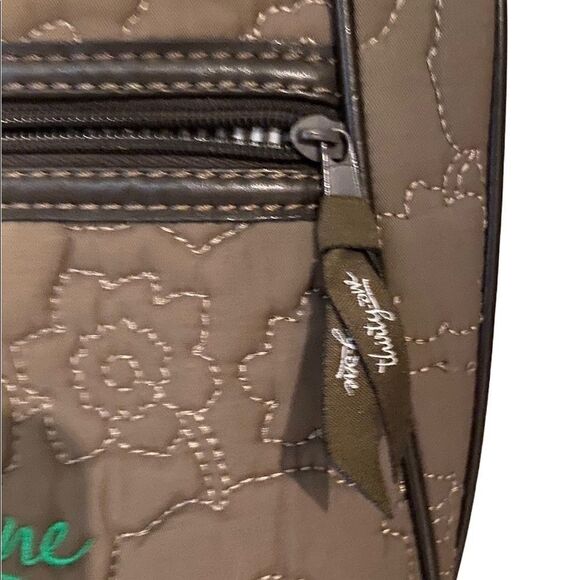 Thirty-one brown quilted tote cross body - Picture 8 of 13